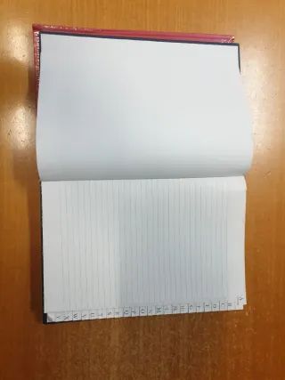 Rubrica Cartonata A4 Rigata BM SRL