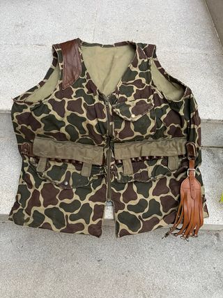 Chaleco de caza camuflaje