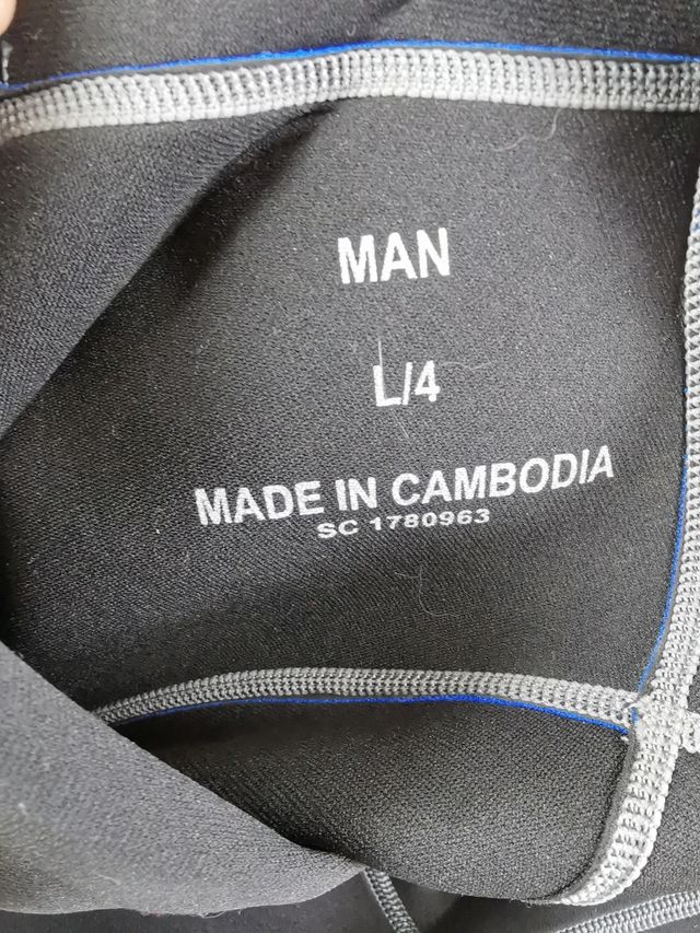 Neopreno Cressi Lido Shorty Hombre 2mm Talla L