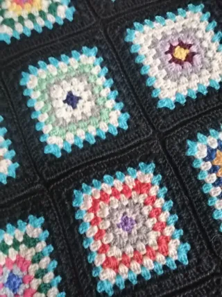 Coperta in lana fatta a mano