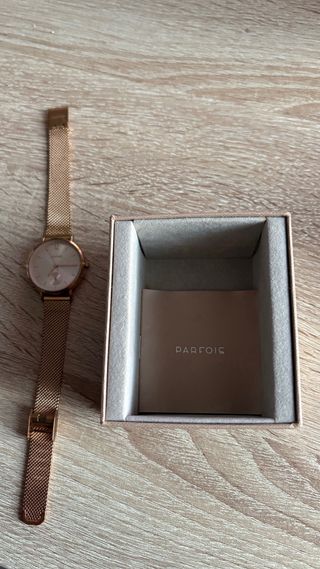 Reloj Parfois Mujer Dorado y Rosa