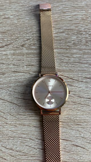 Reloj Parfois Mujer Dorado y Rosa