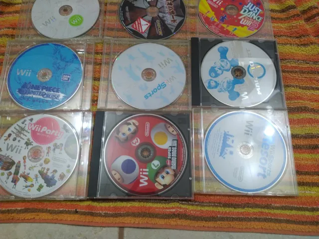 Lote 9 juegos Wii