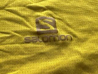 Camiseta Salomon Talla S Amarilla