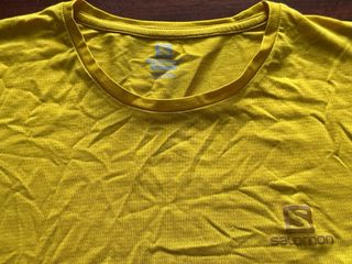 Camiseta Salomon Talla S Amarilla