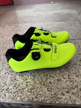 Botas Ciclismo Speed Neón