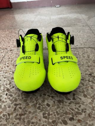 Botas Ciclismo Speed Neón