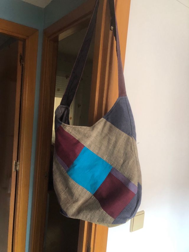 Bolso de tela patchwork