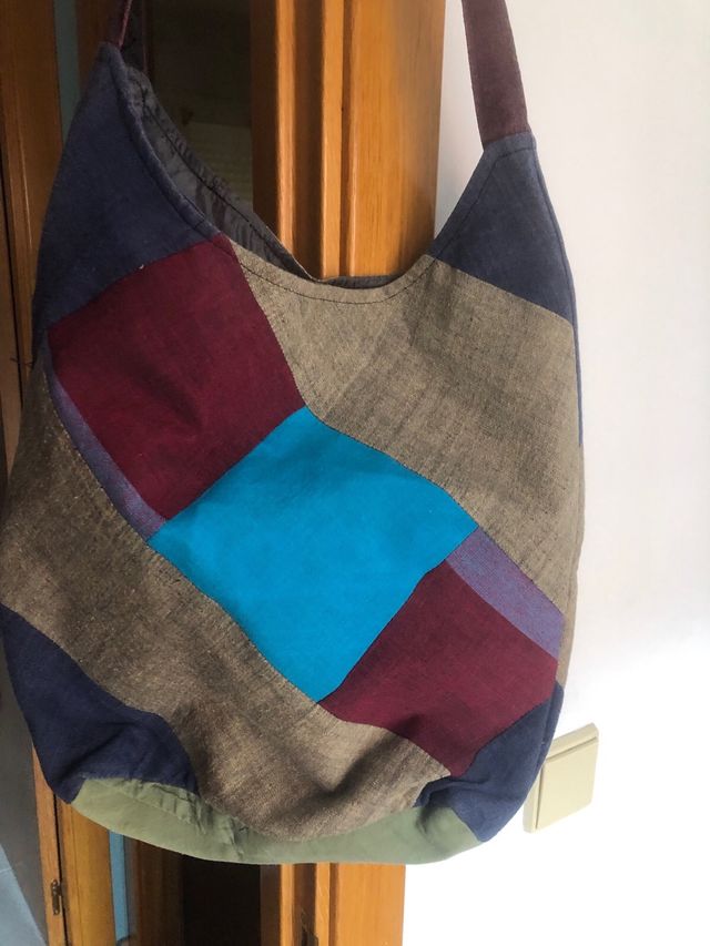Bolso de tela patchwork