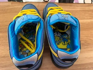 Zapatillas Nike Dunk SB Azul y Amarillo