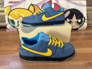Zapatillas Nike Dunk SB Azul y Amarillo