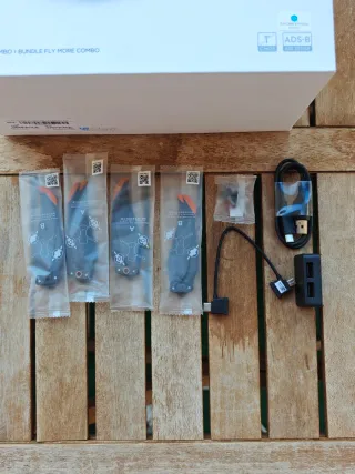 DJI Air 2S Fly More Combo Caja y accesorios