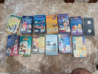 Colección 13 cintas VHS Disney Clásicos (Inglés)