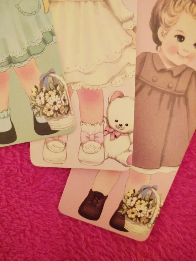 5 segnalibri Paper Doll Mate1