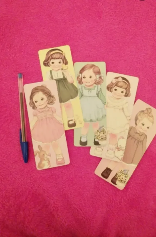 5 segnalibri Paper Doll Mate1