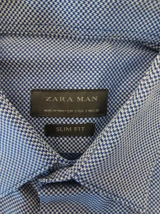Camicia Zara Uomo Slim Fit Tg S