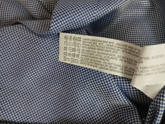 Camicia Zara Uomo Slim Fit Tg S