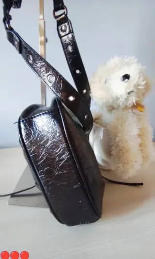 Borsetta Regina Schrecker Vera Pelle Nera