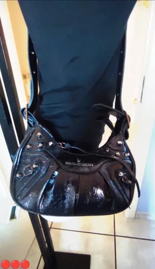 Borsetta Regina Schrecker Vera Pelle Nera