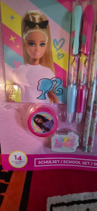 Set Scuola Barbie 14 Pezzi