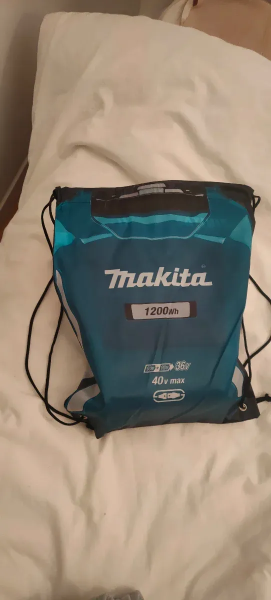 Bolsa tela Makita 1200Wh 36V 40V max