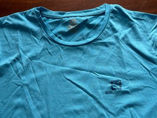 Camiseta Salomon Azul Talla S