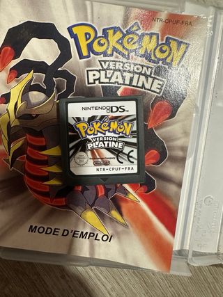 Pokémon Versión Platine Nintendo DS
