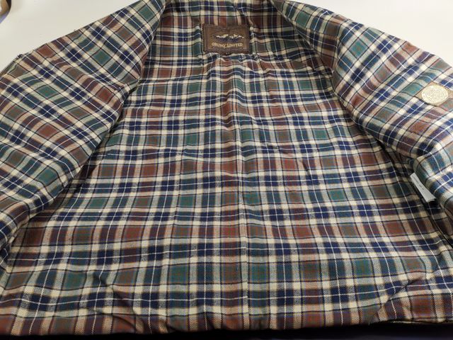 Chaleco de piel marrón