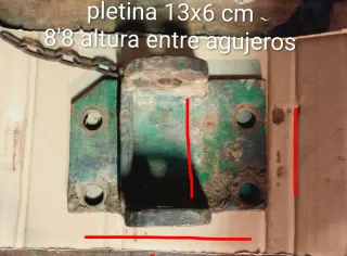 Enganche aperos motocultor