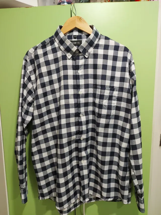 Camisa cuadros OHMYS Talla XL