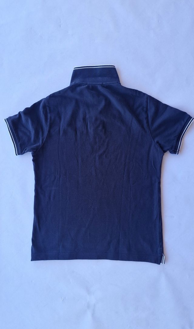 Polo Stone Island L Slim-Fit Blu