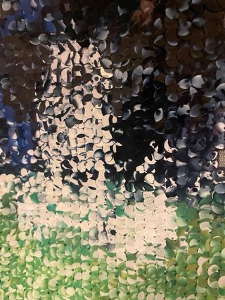 Falda Zara lentejuelas S/M mujer