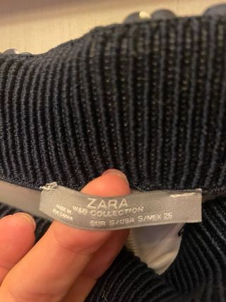 Falda Zara lentejuelas S/M mujer