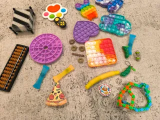 Lote Juguetes Antiestrés Fidget Toys