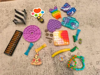 Lote Juguetes Antiestrés Fidget Toys