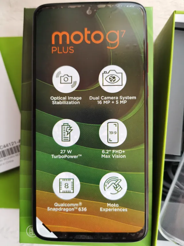 Motorola G7 Plus Rosso