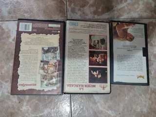 Lote 3 VHS Clásicos: El Bueno, el Feo y 2+