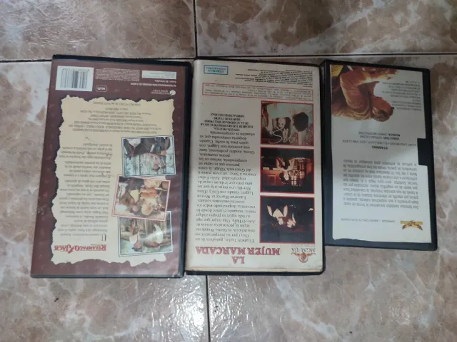 Lote 3 VHS Clásicos: El Bueno, el Feo y 2+