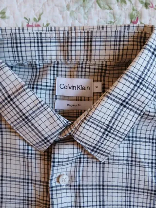 Camicia Calvin Klein a quadri taglia XL