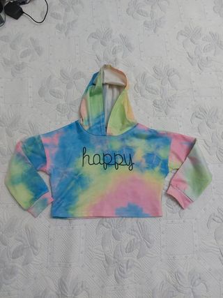 Maglioncino corto per bambina 7 anni