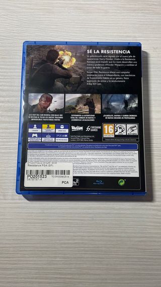 Sniper Elite Resistance PS4