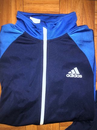 Chándal Adidas Azul y Negro