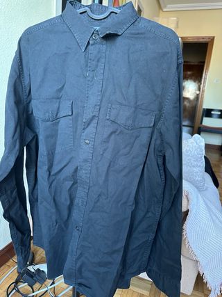Camisa Negra Hombre