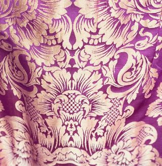 Traje de Fallera Rosa y Dorado