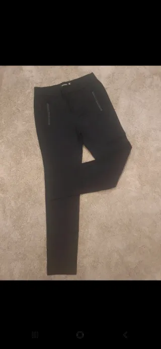 Pantalón Stradivarius negro mujer