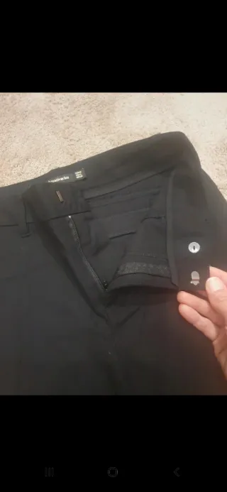 Pantalón Stradivarius negro mujer