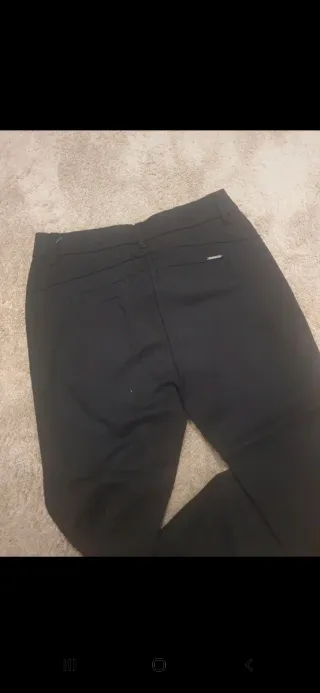 Pantalón Stradivarius negro mujer