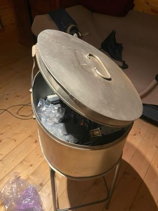 Contenitore Maison Objet in metallo