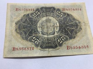 Billete 25 Pesetas Banco de España 1906