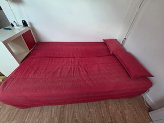 Sofá Cama Ikea Rojo